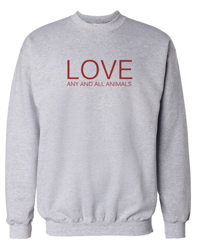 Load image into Gallery viewer, Unisex | LOVE | Crewneck Sweatshirt - Arm The Animals Clothing Co.
