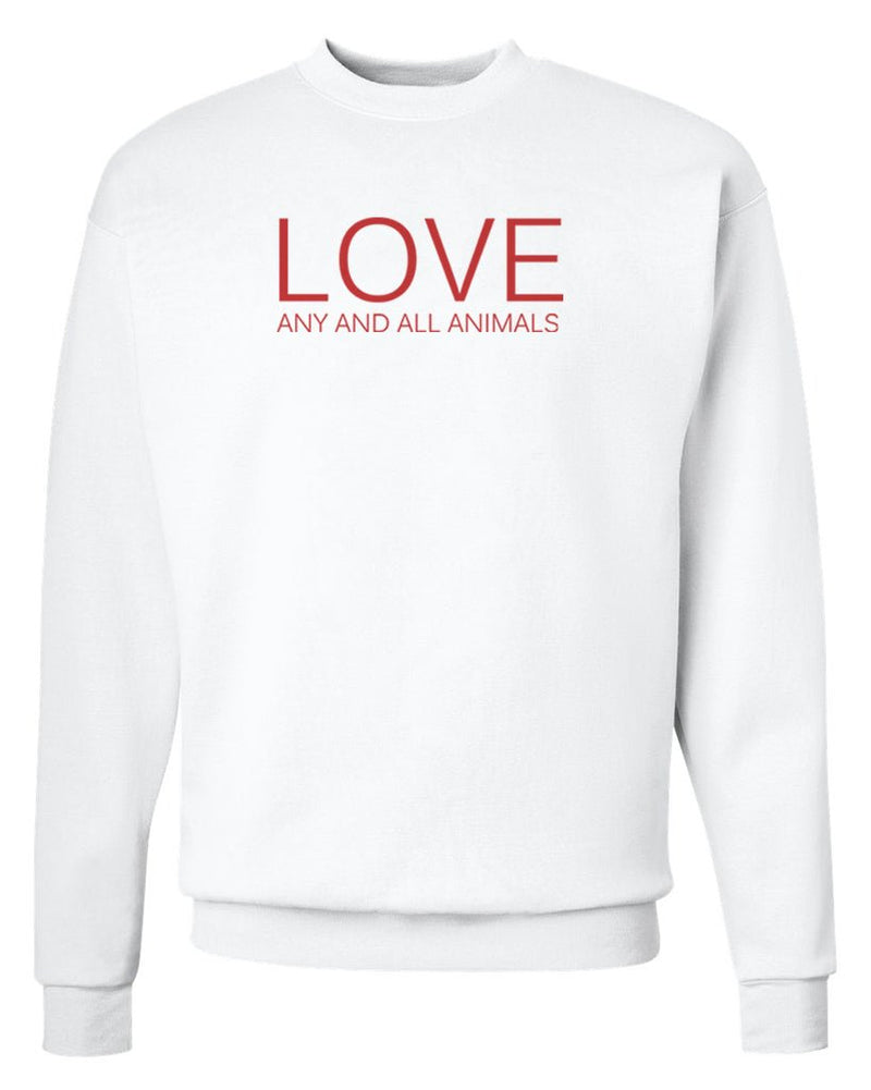 Load image into Gallery viewer, Unisex | LOVE | Crewneck Sweatshirt - Arm The Animals Clothing Co.
