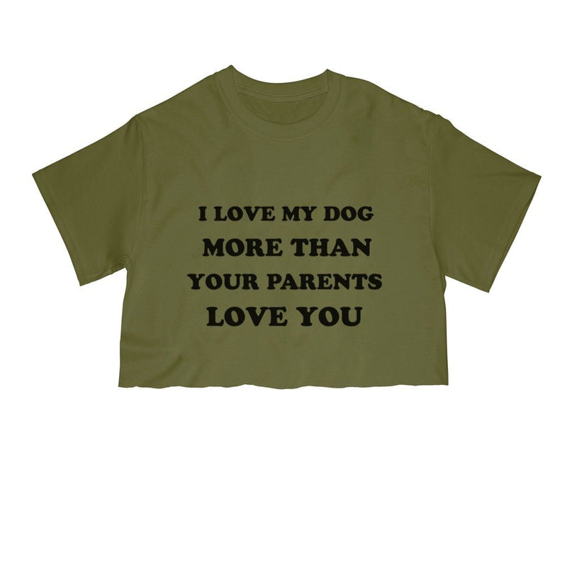 Load image into Gallery viewer, Unisex | Love My Dog | Cut Tee - Arm The Animals Clothing Co.
