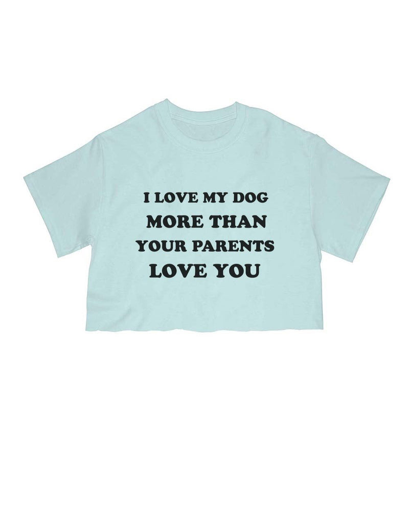 Load image into Gallery viewer, Unisex | Love My Dog | Cut Tee - Arm The Animals Clothing Co.
