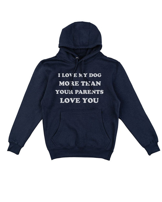 Unisex | Love My Dog | Hoodie - Arm The Animals Clothing Co.