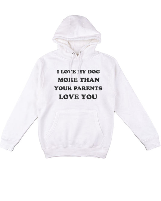 Unisex | Love My Dog | Hoodie - Arm The Animals Clothing Co.