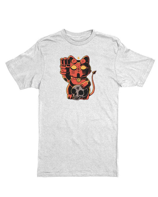 Unisex | Lucky Hell Cat | Crew - Arm The Animals Clothing Co.