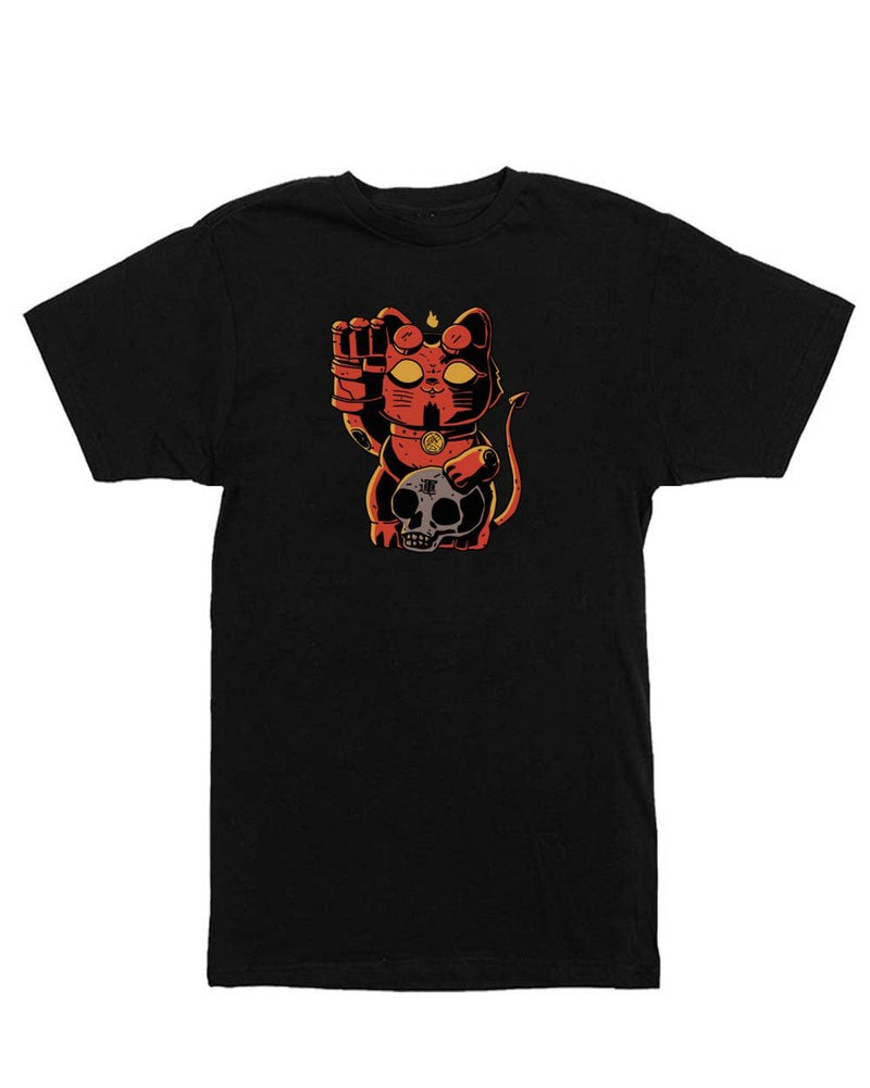 Load image into Gallery viewer, Unisex | Lucky Hell Cat | Crew - Arm The Animals Clothing Co.
