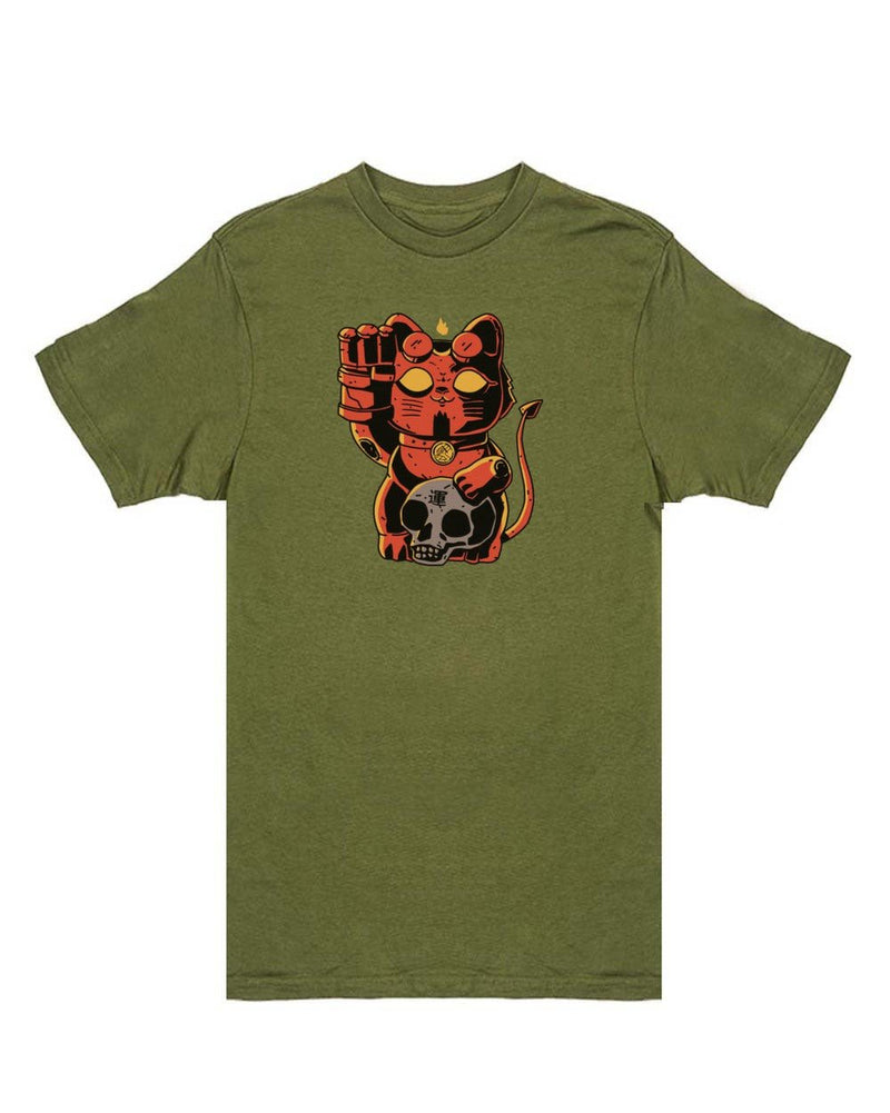 Load image into Gallery viewer, Unisex | Lucky Hell Cat | Crew - Arm The Animals Clothing Co.
