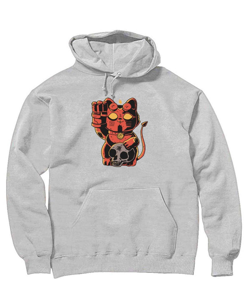 Load image into Gallery viewer, Unisex | Lucky Hell Cat | Hoodie - Arm The Animals Clothing Co.
