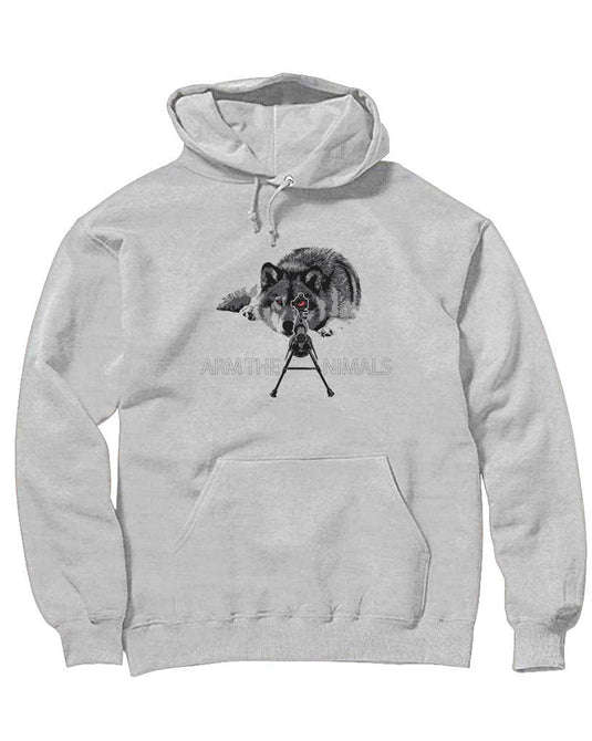 Unisex | M-16 Wolf Arctic Warfare | Hoodie - Arm The Animals Clothing Co.