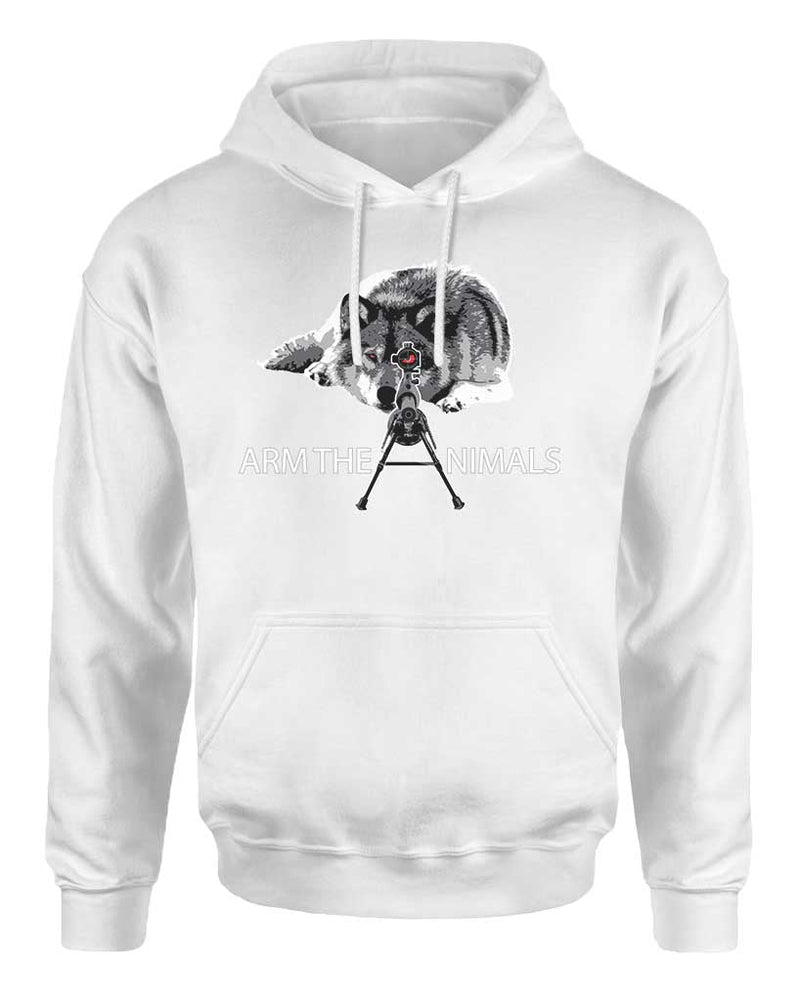 Load image into Gallery viewer, Unisex | M-16 Wolf Arctic Warfare | Hoodie - Arm The Animals Clothing Co.
