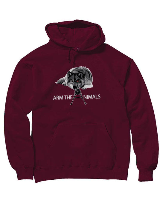 Unisex | M-16 Wolf Arctic Warfare | Hoodie - Arm The Animals Clothing Co.