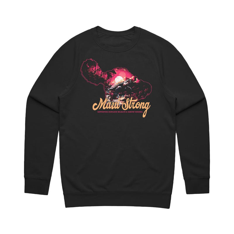 Load image into Gallery viewer, Unisex | Maui Strong | Crewneck Sweatshirt - Arm The Animals Clothing LLC
