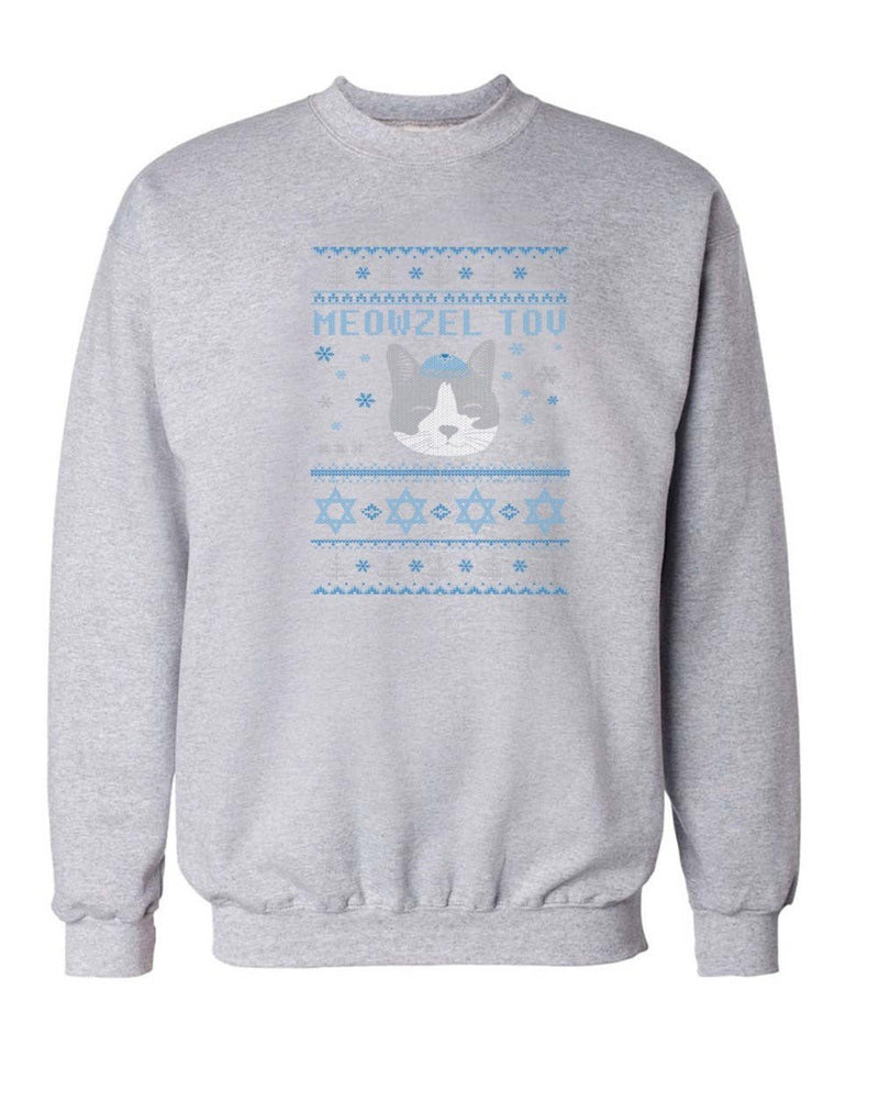 Load image into Gallery viewer, Unisex | Meowzel Tov | Holiday Crewneck Sweatshirt - Arm The Animals Clothing LLC
