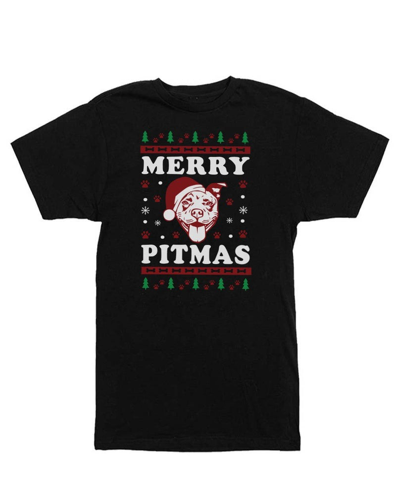 Load image into Gallery viewer, Unisex | Merry Pitmas | Crew - Arm The Animals Clothing LLC
