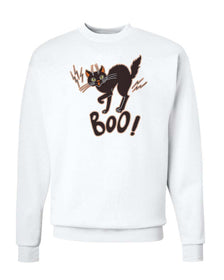 Unisex | Mew Boo | Crewneck Sweatshirt - Arm The Animals Clothing Co.