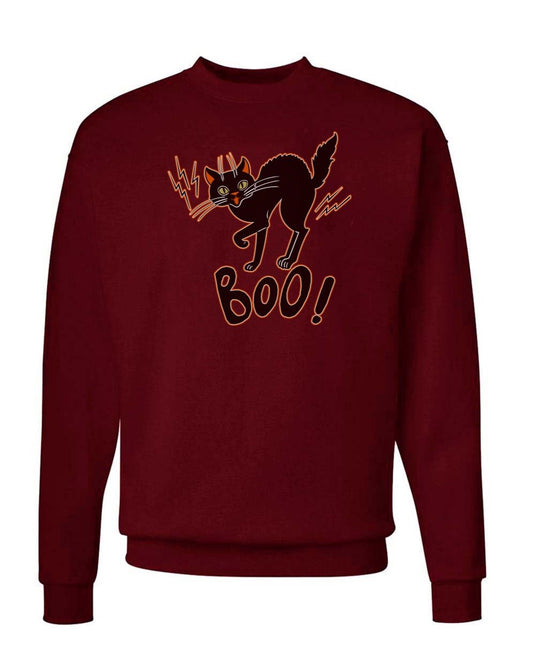 Unisex | Mew Boo | Crewneck Sweatshirt - Arm The Animals Clothing Co.