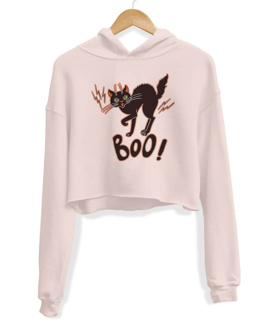 Unisex | Mew Boo | Crop Hoodie - Arm The Animals Clothing Co.