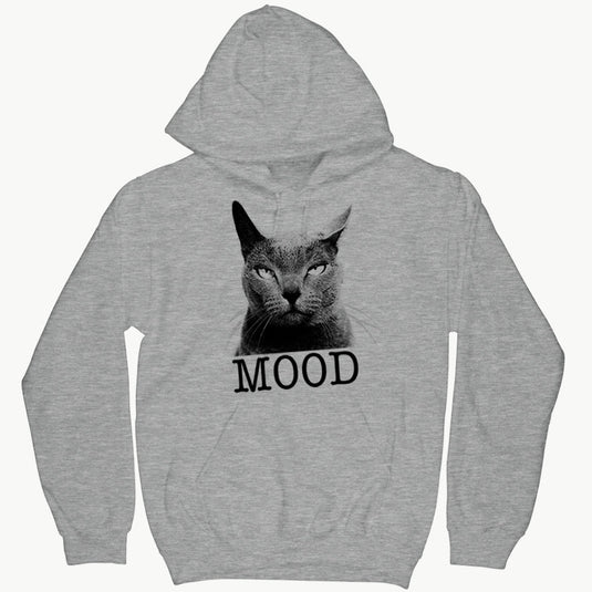 Unisex | Mood Annoyed Cat | Hoodie - Arm The Animals Clothing Co.