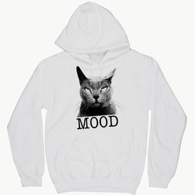 Unisex | Mood Annoyed Cat | Hoodie - Arm The Animals Clothing Co.