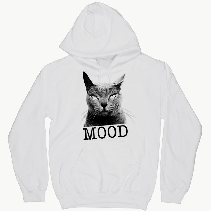 Load image into Gallery viewer, Unisex | Mood Annoyed Cat | Hoodie - Arm The Animals Clothing Co.
