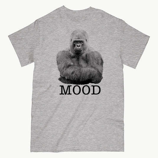 Unisex | Mood Unamused Gorilla | Crew - Arm The Animals Clothing Co.