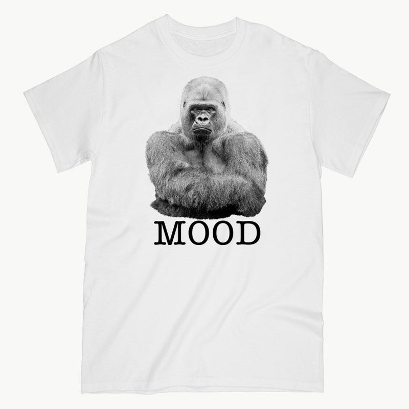 Load image into Gallery viewer, Unisex | Mood Unamused Gorilla | Crew - Arm The Animals Clothing Co.
