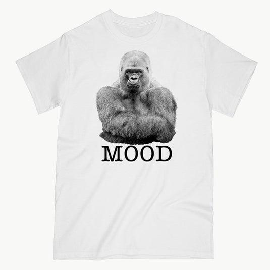 Unisex | Mood Unamused Gorilla | Crew - Arm The Animals Clothing Co.