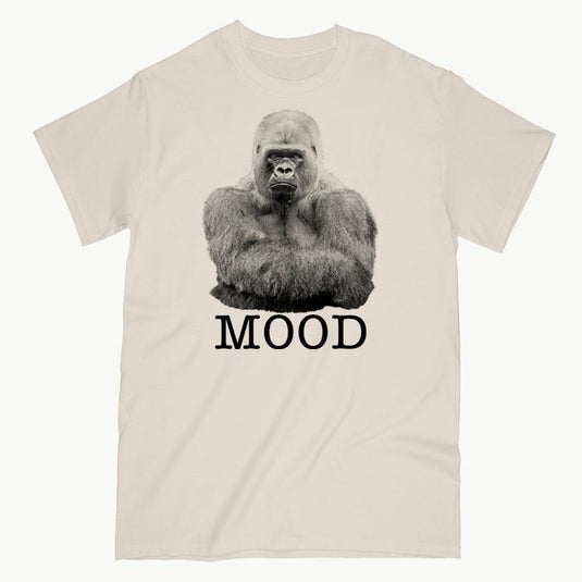 Unisex | Mood Unamused Gorilla | Crew - Arm The Animals Clothing Co.