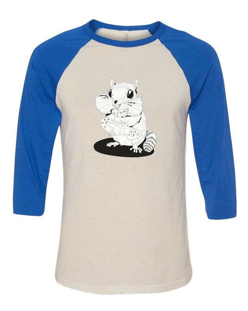 Load image into Gallery viewer, Unisex | Mouth Full | 3/4 Sleeve Raglan - Arm The Animals Clothing Co.
