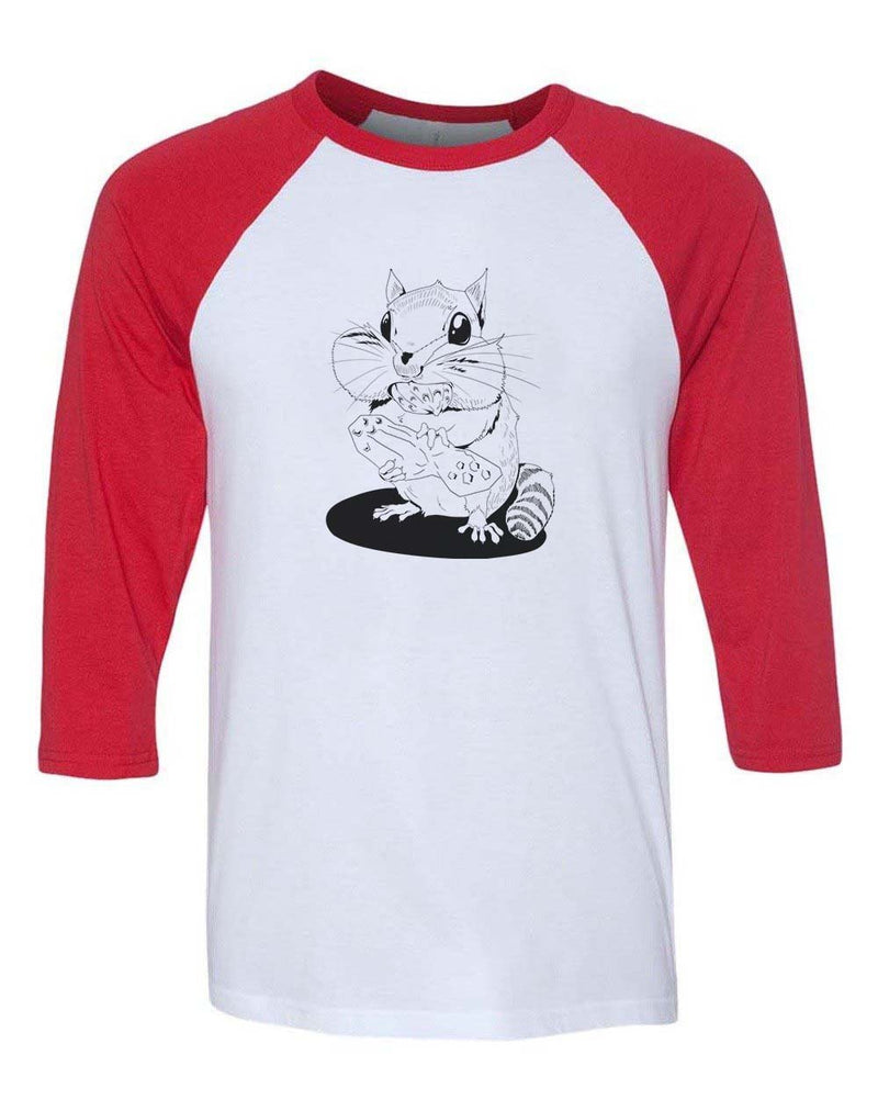 Load image into Gallery viewer, Unisex | Mouth Full | 3/4 Sleeve Raglan - Arm The Animals Clothing Co.
