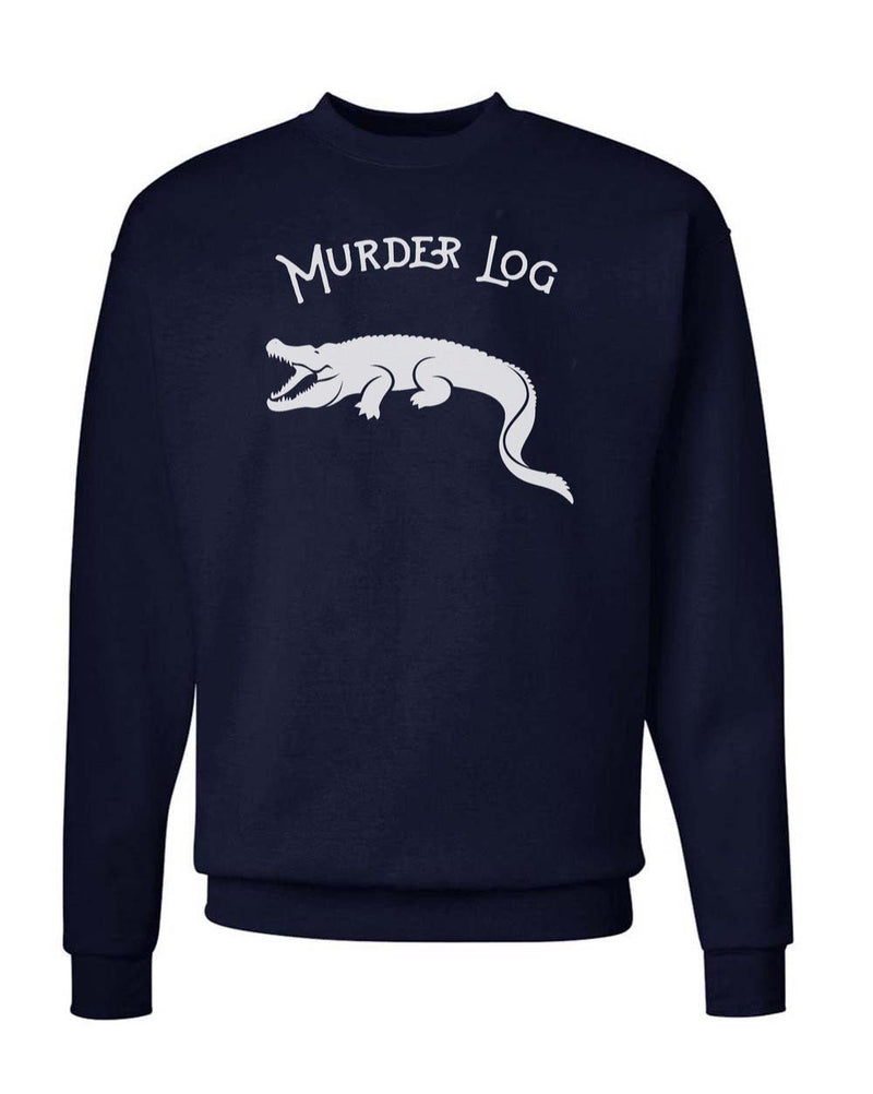 Load image into Gallery viewer, Unisex | Murder Log | Crewneck Sweatshirt - Arm The Animals Clothing Co.
