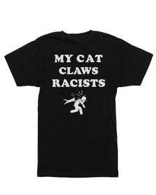 Unisex | My Cat Claws Racists | Crew - Arm The Animals Clothing Co.