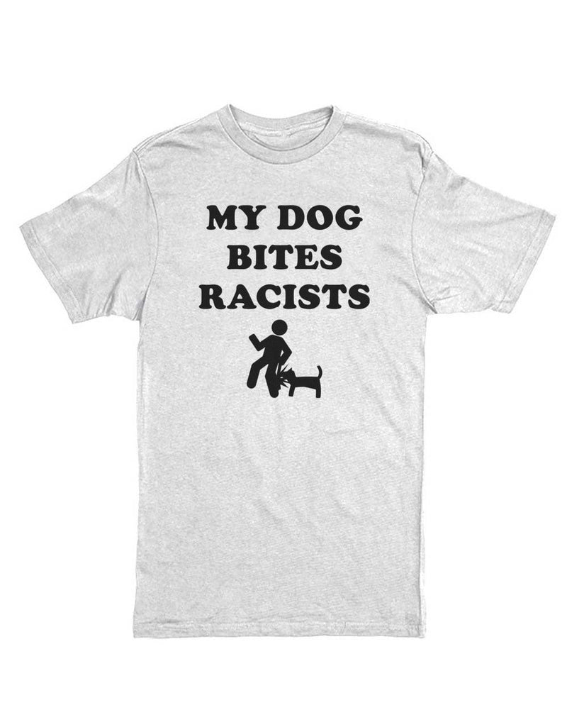 Load image into Gallery viewer, Unisex | My Dog Bites Racists | Crew - Arm The Animals Clothing Co.
