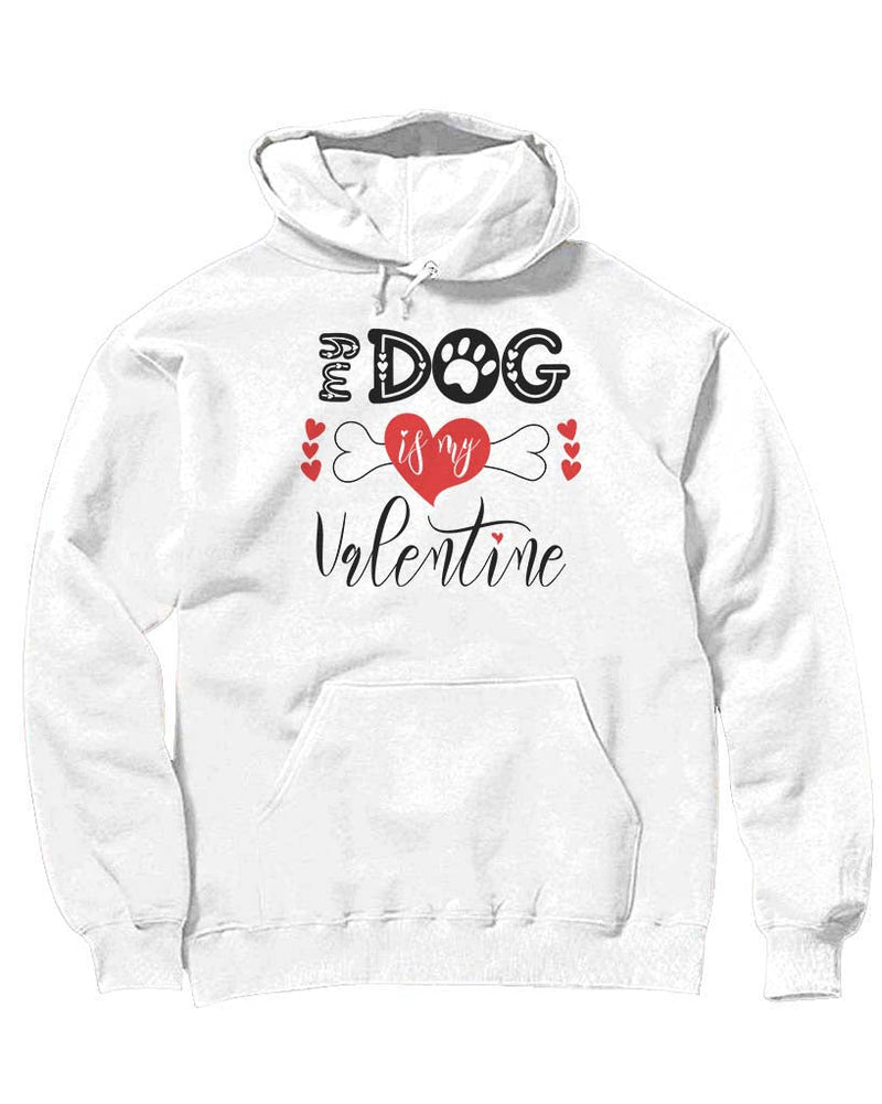 Load image into Gallery viewer, Unisex | My Dog is my Valentine | Hoodie - Arm The Animals Clothing Co.
