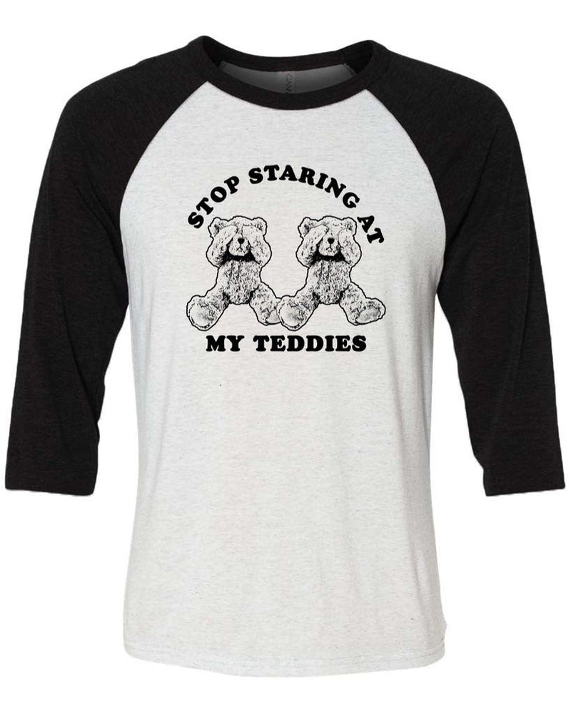 Load image into Gallery viewer, Unisex | My Teddies | 3/4 Sleeve Raglan - Arm The Animals Clothing Co.
