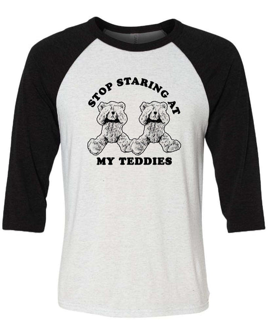 Unisex | My Teddies | 3/4 Sleeve Raglan - Arm The Animals Clothing Co.