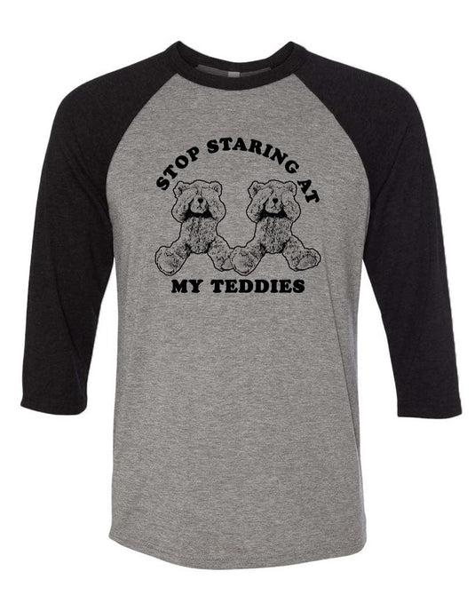 Unisex | My Teddies | 3/4 Sleeve Raglan - Arm The Animals Clothing Co.