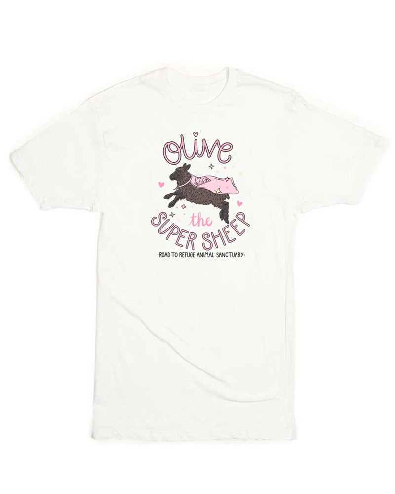Load image into Gallery viewer, Unisex | Olive The Super Sheep | Crew - Arm The Animals Clothing Co.
