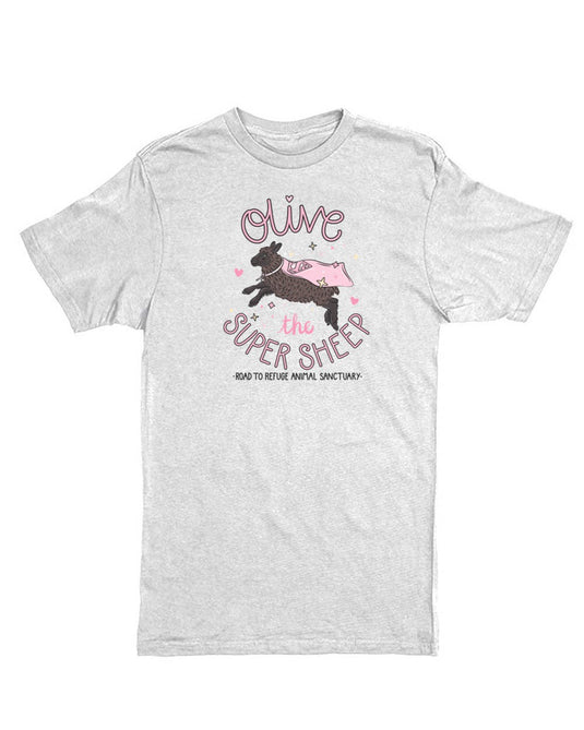 Unisex | Olive The Super Sheep | Crew - Arm The Animals Clothing Co.