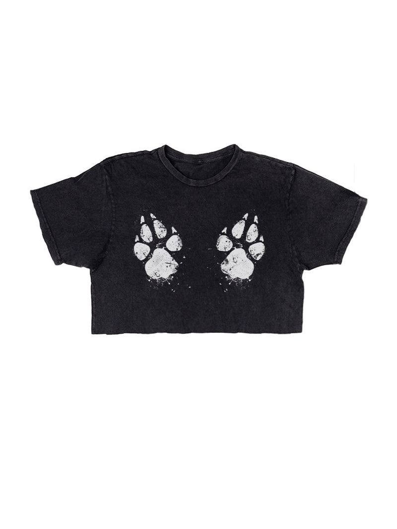 Load image into Gallery viewer, Unisex | Paw-sive Aggressive | Cut Tee - Arm The Animals Clothing Co.
