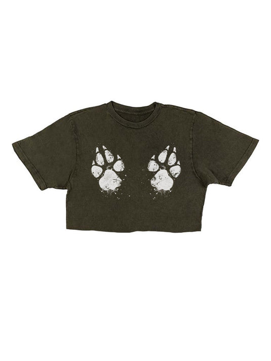 Unisex | Paw-sive Aggressive | Cut Tee - Arm The Animals Clothing Co.