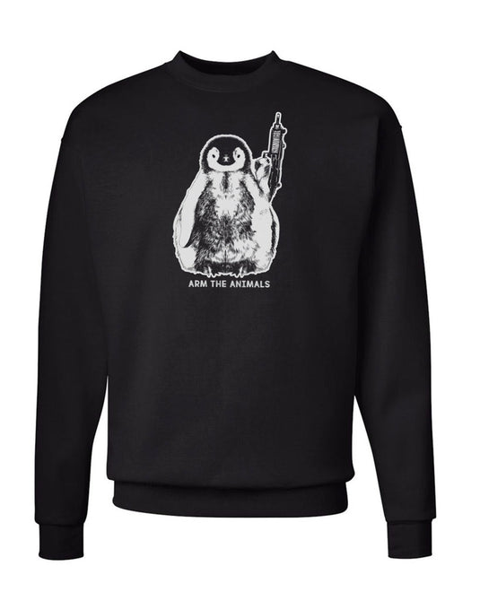 Unisex | Pen-Gun | Crewneck Sweatshirt - Arm The Animals Clothing Co.