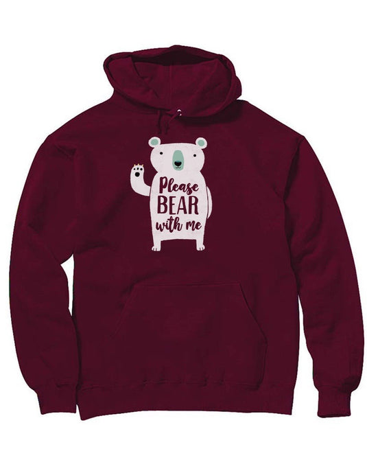 Unisex | Please Bear With Me | Hoodie - Arm The Animals Clothing Co.