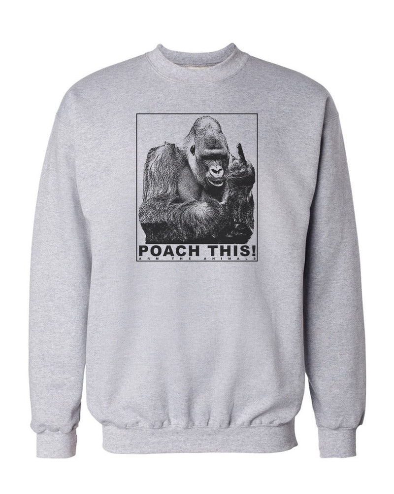 Load image into Gallery viewer, Unisex | Poach This | Crewneck Sweatshirt - Arm The Animals Clothing Co.
