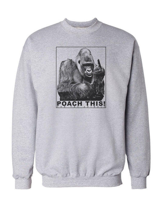 Unisex | Poach This | Crewneck Sweatshirt - Arm The Animals Clothing Co.