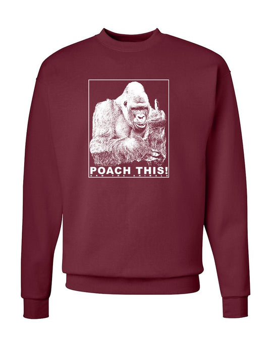 Unisex | Poach This | Crewneck Sweatshirt - Arm The Animals Clothing Co.
