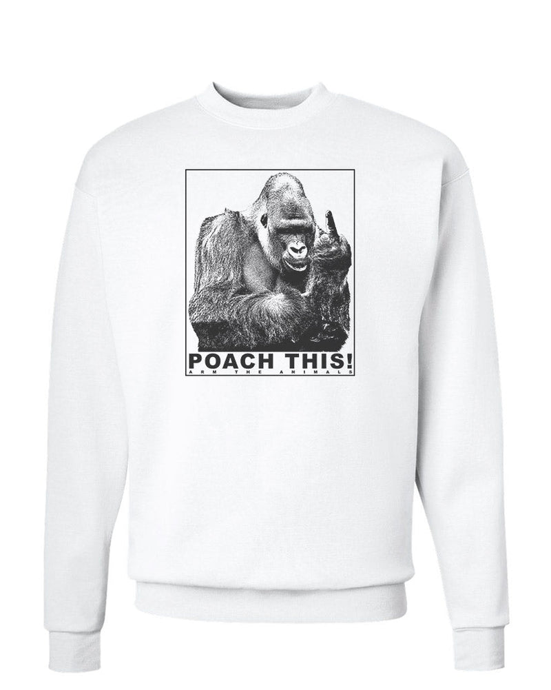 Load image into Gallery viewer, Unisex | Poach This | Crewneck Sweatshirt - Arm The Animals Clothing Co.
