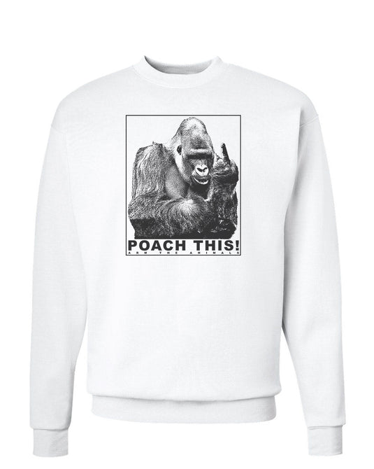 Unisex | Poach This | Crewneck Sweatshirt - Arm The Animals Clothing Co.