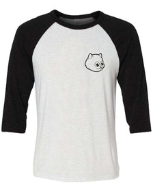 Unisex | Pocket Tongue Out | 3/4 Sleeve Raglan - Arm The Animals Clothing Co.