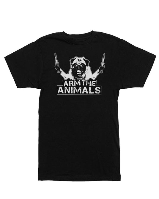 Unisex | Pug Don't Play | Crew - Arm The Animals Clothing Co.