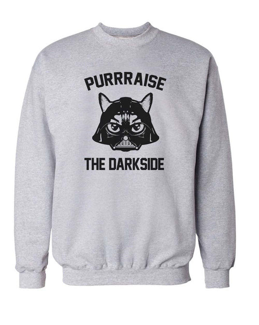 Unisex | Purraise The Darkside | Crewneck Sweatshirt - Arm The Animals Clothing Co.