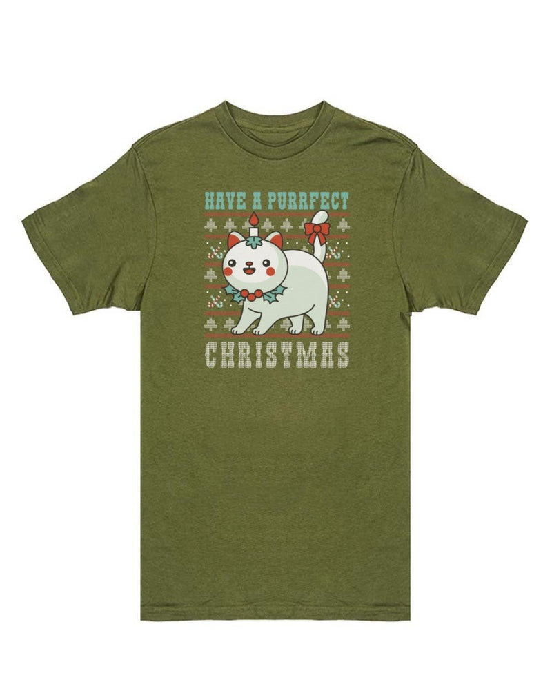 Load image into Gallery viewer, Unisex | Purrfect Christmas | Crew - Arm The Animals Clothing LLC
